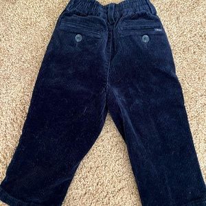 Ralph Lauren Baby Corduroy Pants in Navy. Size 12 Months